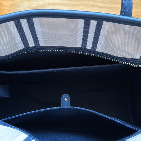 NW tags removed - Kate Spade ♠️ striped fabric and leather tote - Picture 9 of 17